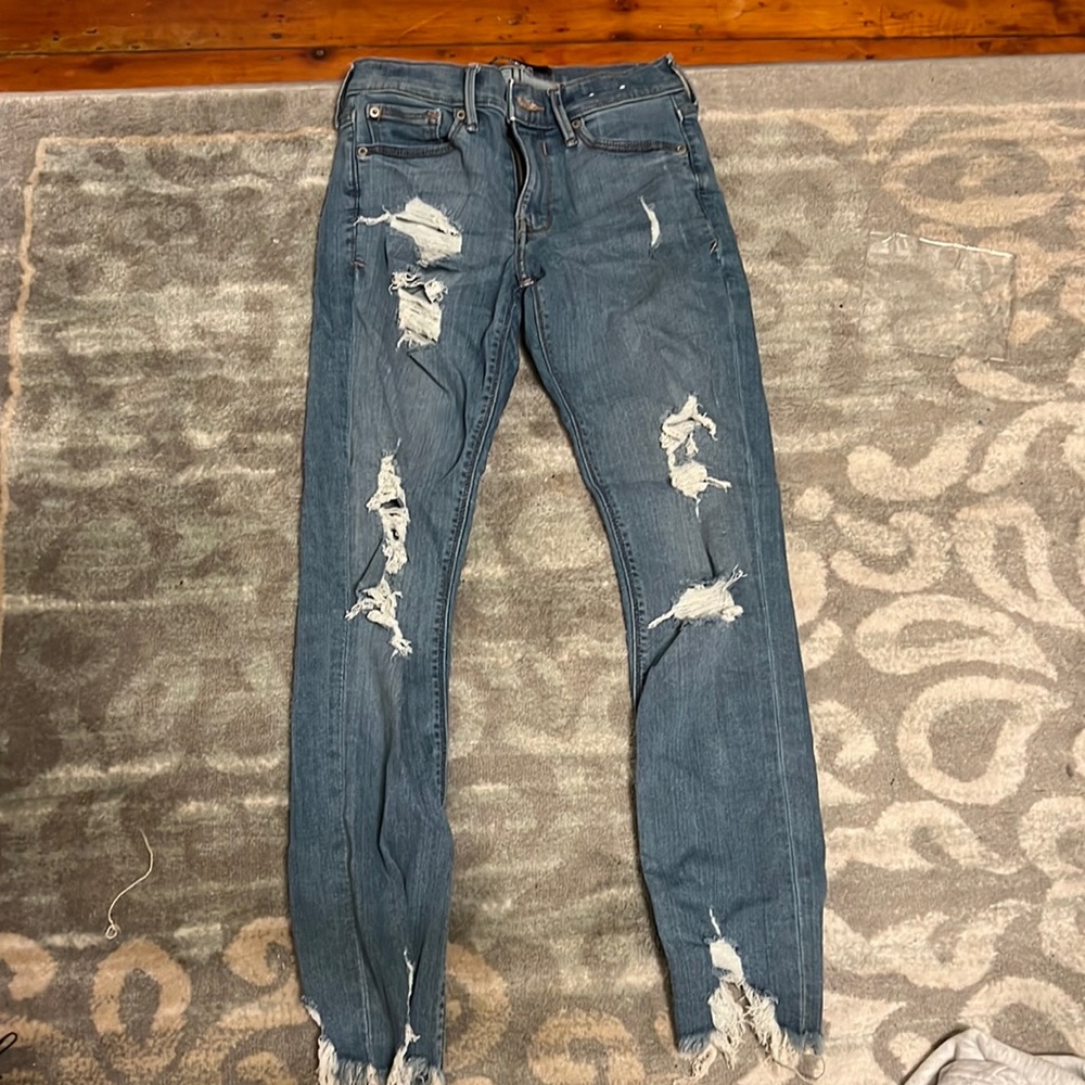 Express Ripped Jeans, Size 2 Regular